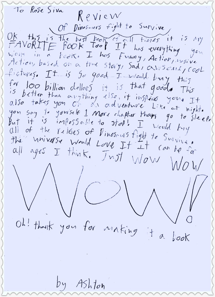 Dinosaur book review